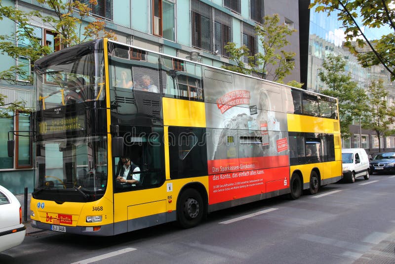  Berlin  city  bus  editorial stock image Image of travel 