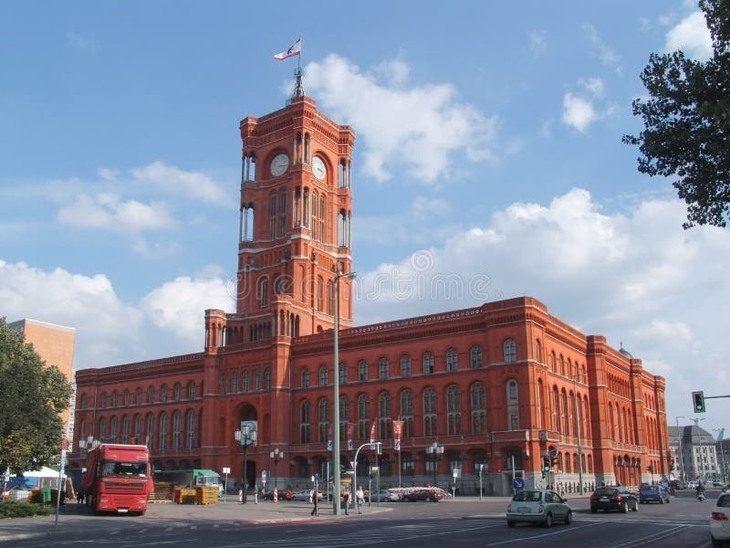 Berlin City Hall editorial photography. Image of municipal 3479722