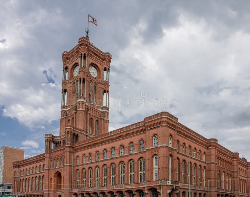 Berlin City Hall stock photo. Image of building, hall 43562638