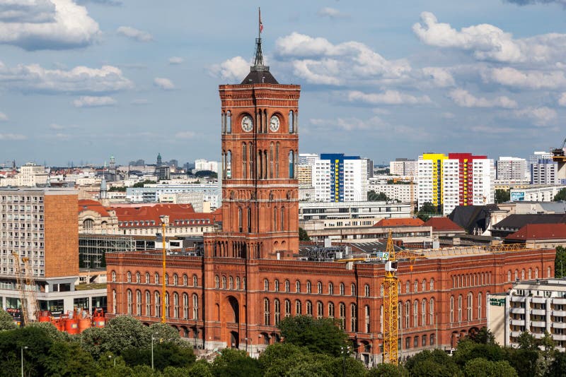 Berlin City Hall stock image. Image of europe, germany - 34354695
