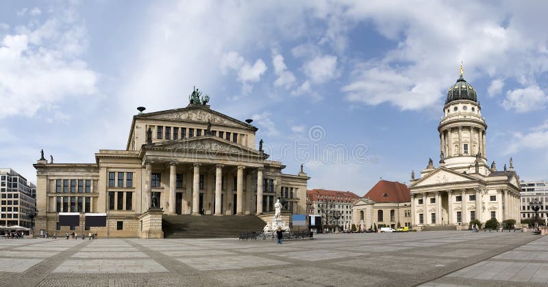 Berlin gendarmenmarkt obraz royalty free