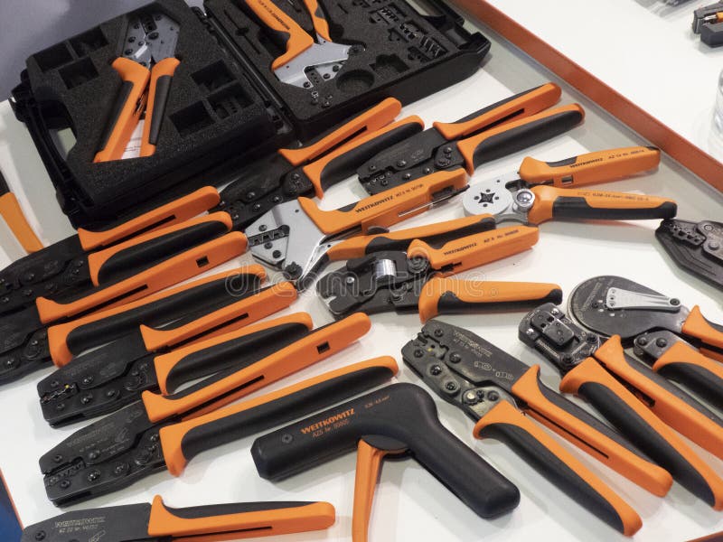 Crimping tools royalty free stock photography Crimping tools royalty free stock photography