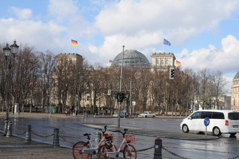 GERMAN PARLIAMENT BUILDING REICHTAG AND BUNDESTAG stock photos GERMAN PARLIAMENT BUILDING REICHTAG AND BUNDESTAG stock photos