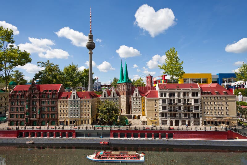 Berlin gjorde från kvarter arkivbild Berlin gjorde från kvarter arkivbild