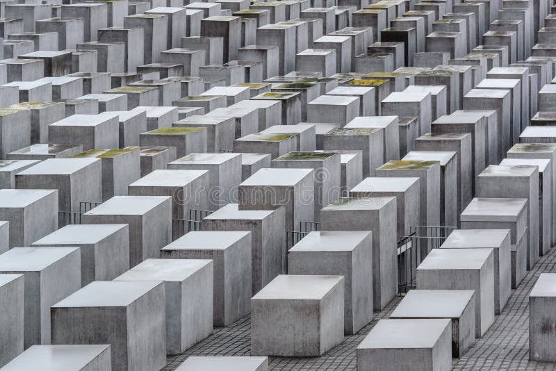 Berlin Holocaust Memorial foto de archivo libre de regalías Berlin Holocaust Memorial foto de archivo libre de regalías