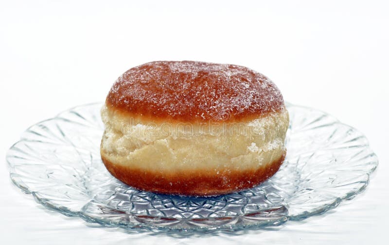 Berlin Pancakes Released on White Background Stock Photo Image of