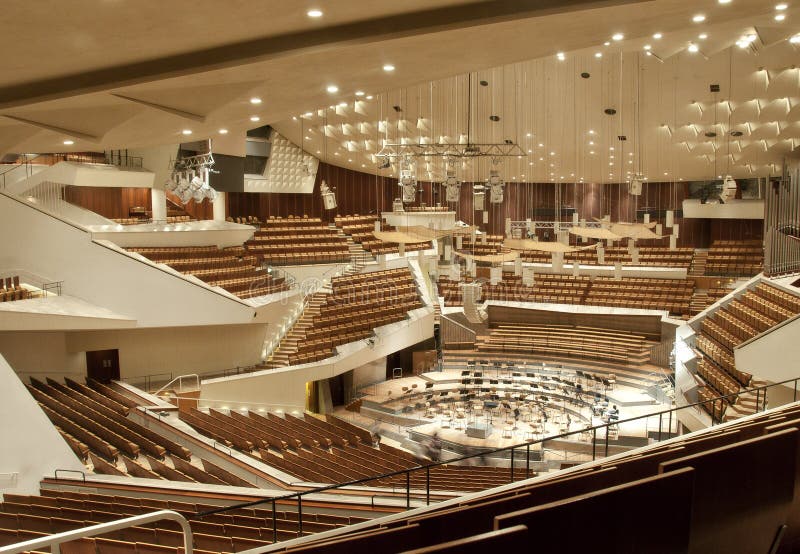 Berlin philharmonie obraz royalty free