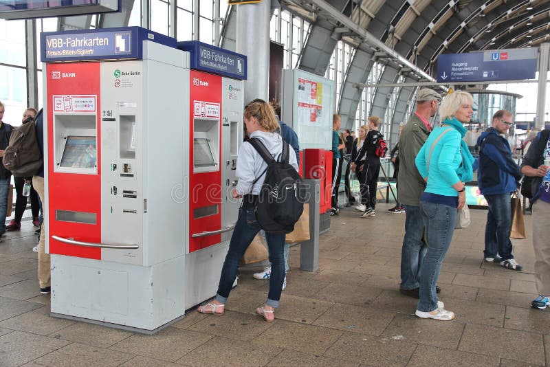 Berlin station royalty free stock photography