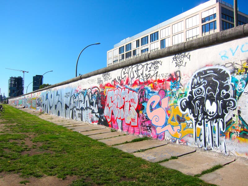 Berlin Wall, Germany stock images