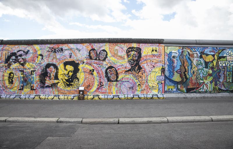 Berlin wall royalty free stock photography