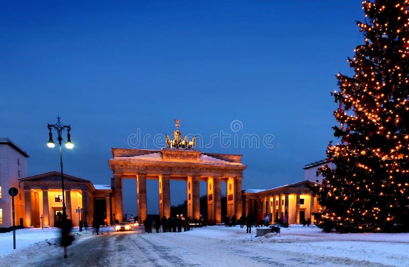 Berlin-Weihnachten-brandenburger Felsen