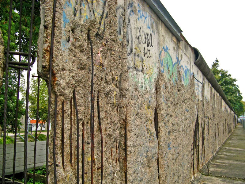 Berlin Ściana 04 obrazy royalty free