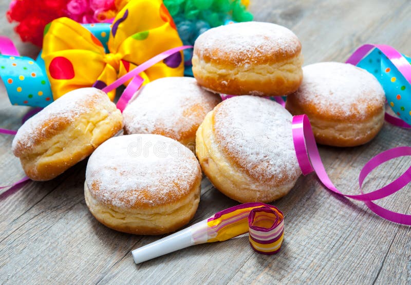 Berliner Krapfen stock image. Image of celebrate, decorate - 45272373