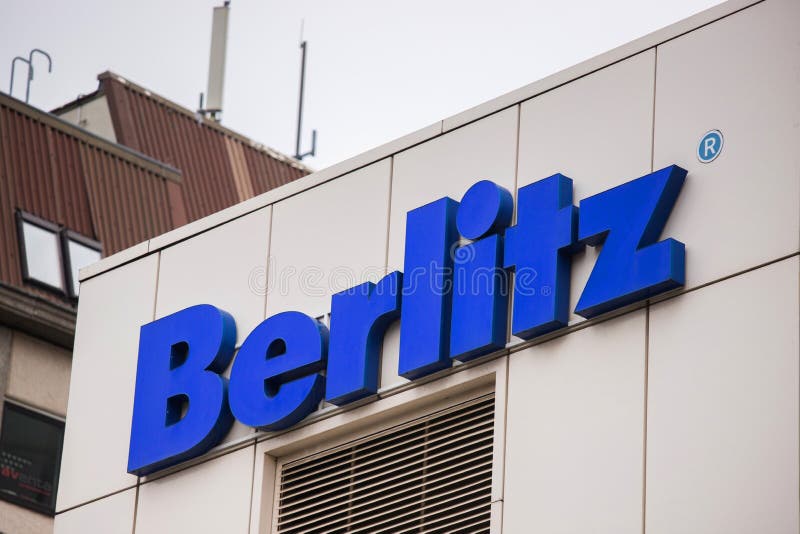 Berlitz sign in berlin germany stock photos Berlitz sign in berlin germany stock photos