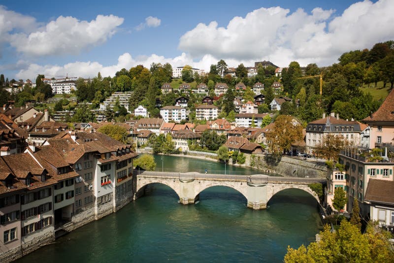 Beautiful summer day in Bern, Switzerland