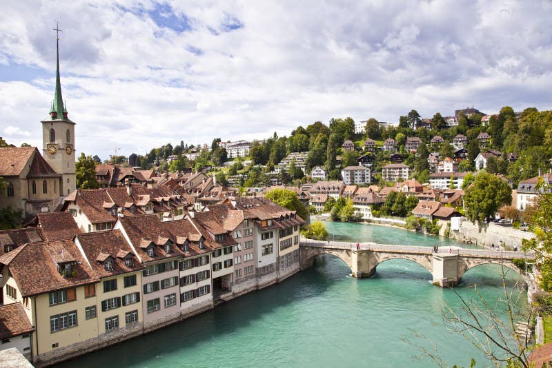 Beautiful view of Bern, Switzerland capital