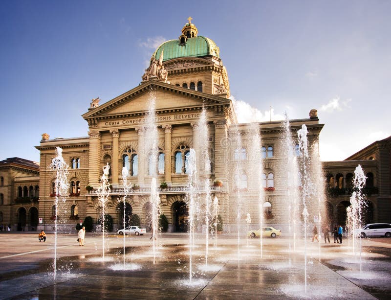 Swiss Parliament building. Bern, Switzerland. Swiss Parliament building. Bern, Switzerland