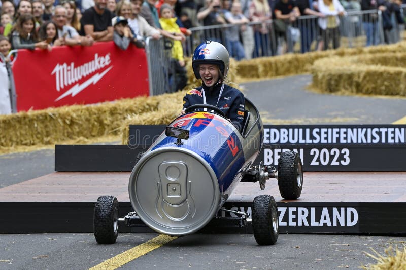 Bern, Switzerland, August 27, 2023 : RED BULL Soapbox Bern 2023 royalty free stock photo