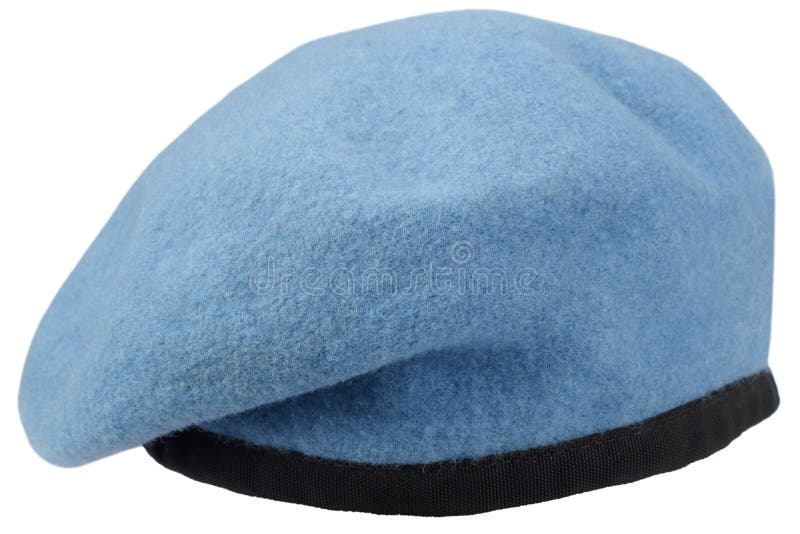 berretto blu delle truppe militari immagine stock libera da diritti berretto blu delle truppe militari immagine stock libera da diritti