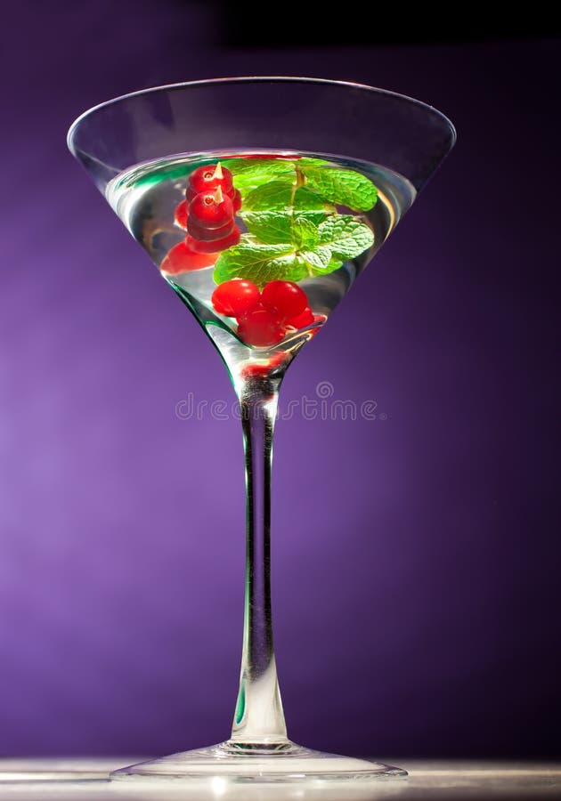 Berries alcohol coctail stock photo. Image of liqueur 22383356