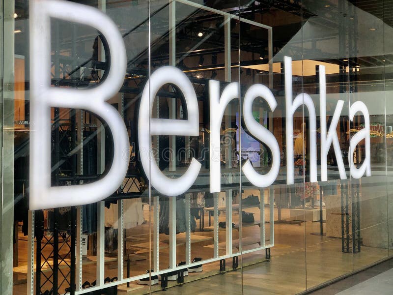 Bershka Retail Store in Moscow, Russia. Editorial Stock Photo - Image ...