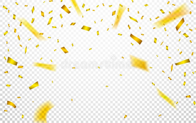 Berömbakgrundsmall med guld- konfettier också vektor för coreldrawillustration royaltyfri illustrationer Berömbakgrundsmall med guld- konfettier också vektor för coreldrawillustration royaltyfri illustrationer