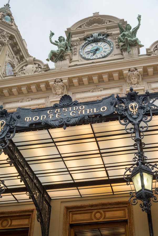 Berömd kasino i Monte - carlo arkivfoton Berömd kasino i Monte - carlo arkivfoton