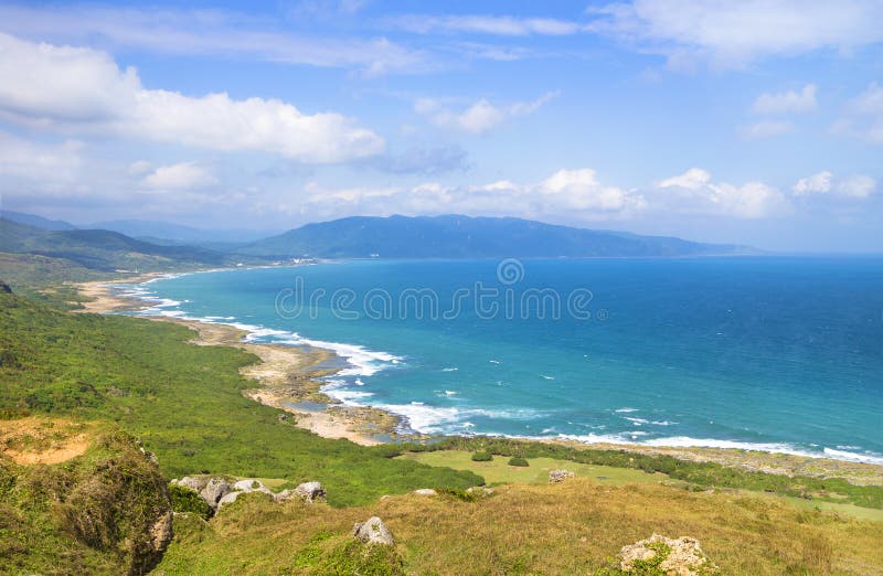 Berühmte Besichtigungsanziehungskräfte Taiwans Nationalpark Kenting lizenzfreie stockfotografie Berühmte Besichtigungsanziehungskräfte Taiwans Nationalpark Kenting lizenzfreie stockfotografie