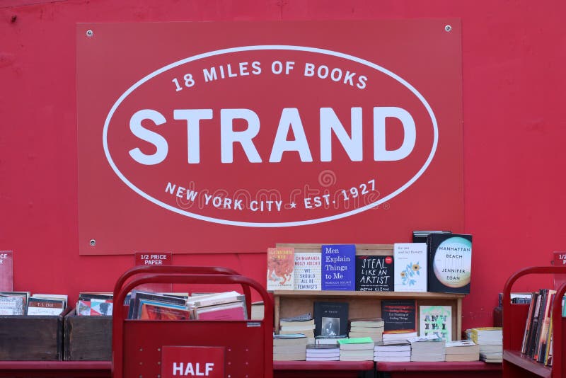 Berühmte Buchhandlung, New York City stockfoto Berühmte Buchhandlung, New York City stockfoto