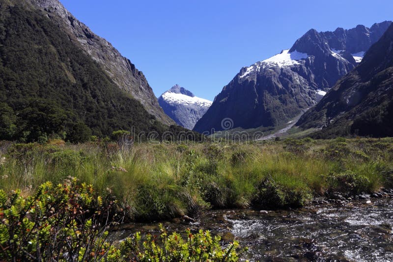 Famous landscape ,fiordland national park,new zealand. Famous landscape ,fiordland national park,new zealand