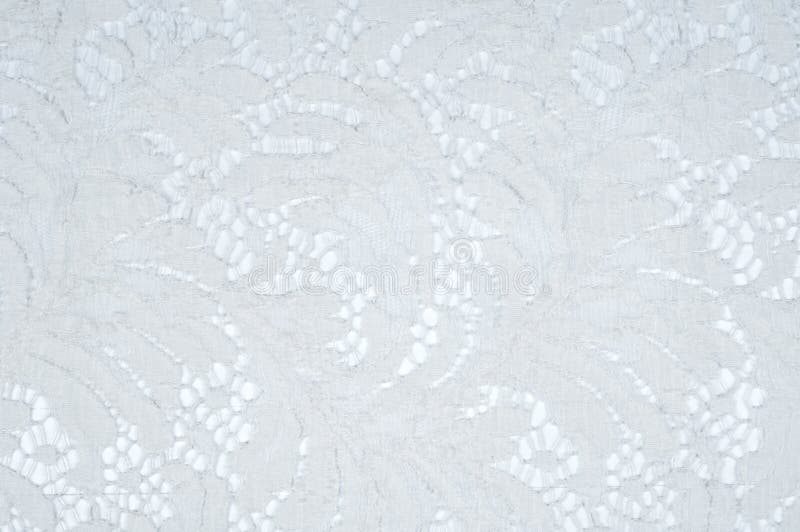Beschaffenheitsspitzegewebe Spitze auf weißem Hintergrundstudio stockbilder