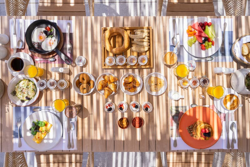 Best breakfast of the world royalty free stock photo