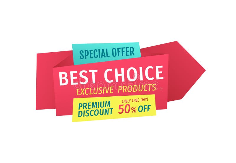 Exclusive offer. Акция вектор. Discount bargain разница. Premium discount.