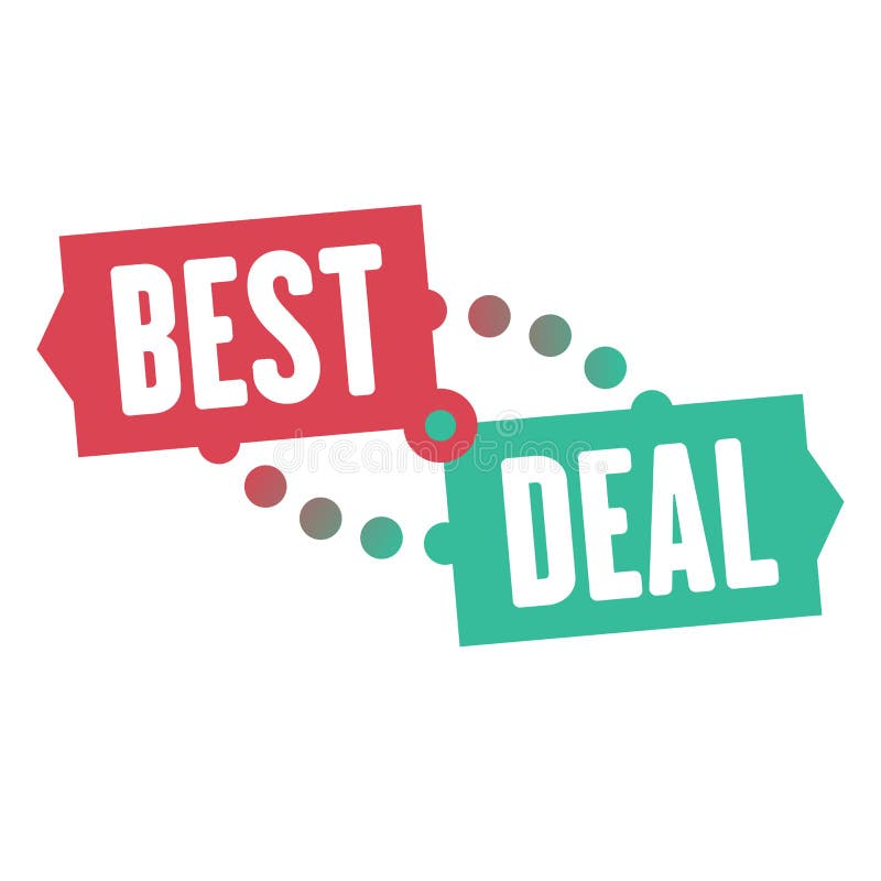 abstract stuk Voorafgaan Best Deal Sale Sticker or Banner. Vector Symbol of Special Offers and for  Promotion of Sales, Shopping Online Stock Illustration - Illustration of  background, graphic: 93045783