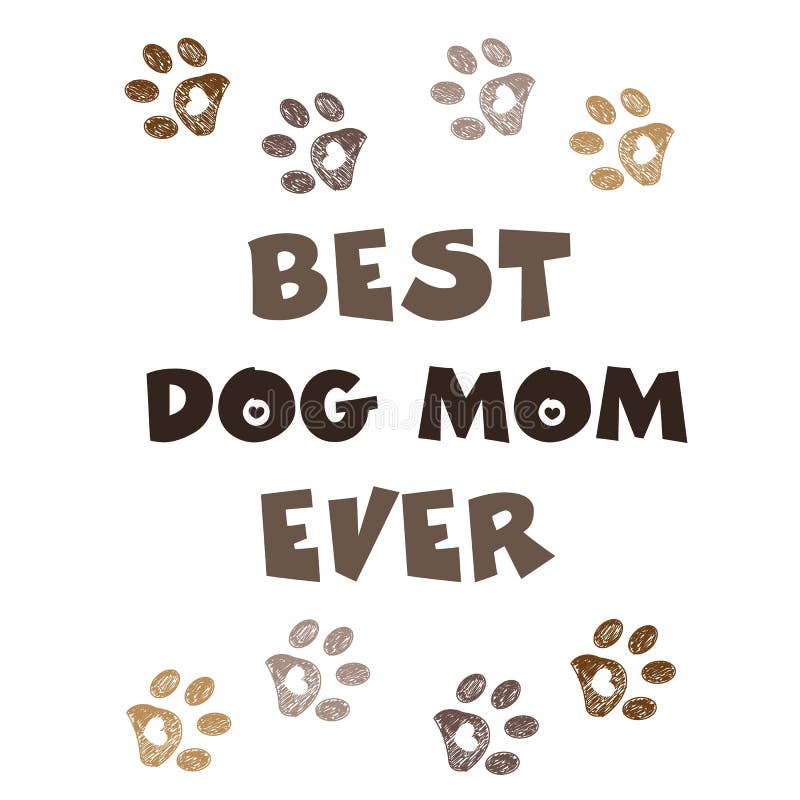 Best Dog Mom Ever Funny Mothers Day Gift For Mom' Sticker