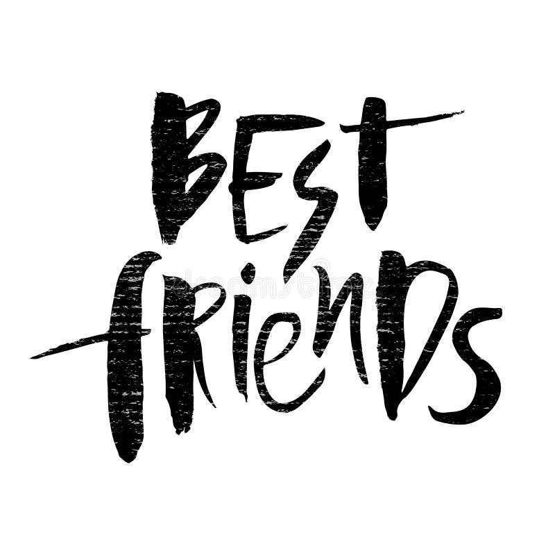 Best Friend Forever Label Stock Illustrations – 276 Best Friend