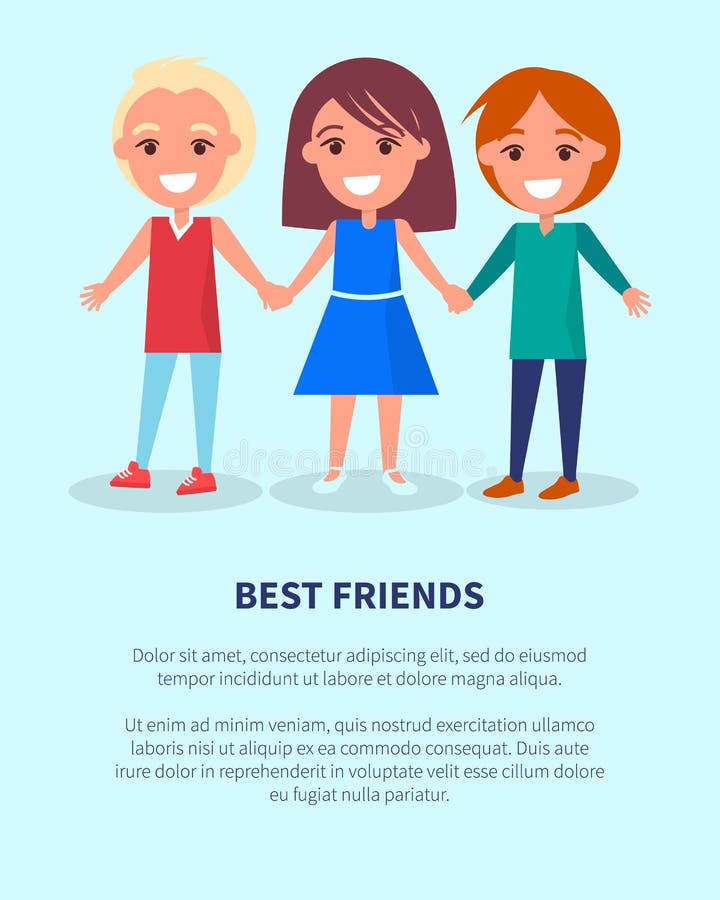 Three Best Friends Girls Stock Illustrations 86 Three Best Friends Girls Stock Illustrations Vectors Clipart Dreamstime