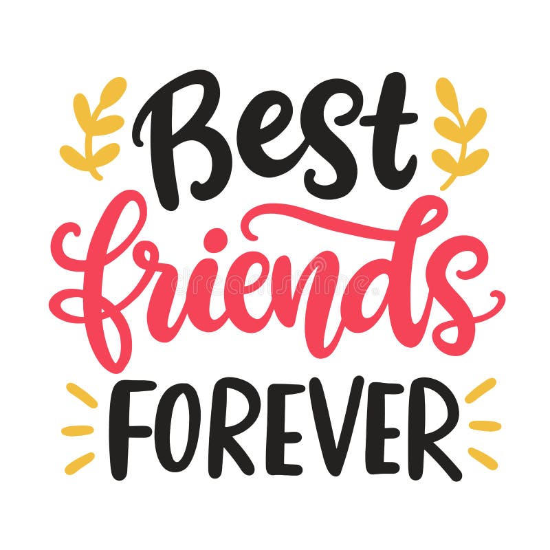 4,000+ Friends Forever Illustrations, Royalty-Free Vector Graphics & Clip  Art - iStock | Best friends forever, Friends forever bracelet, Friends  forever necklace
