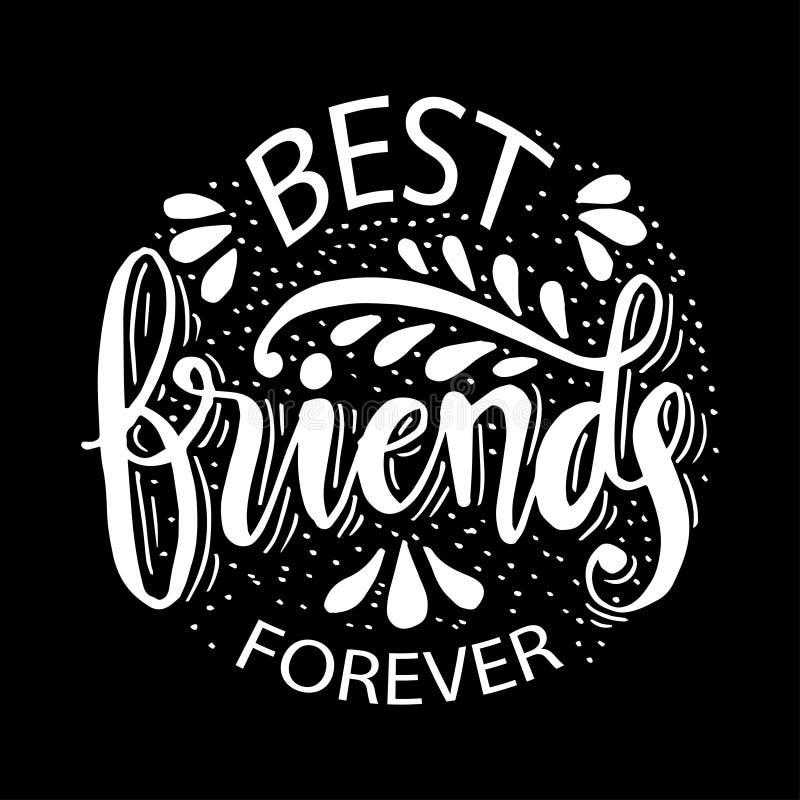 Friends Forever (Friendship / Best Buddies / Red) - Best Friends Forever -  Pin | TeePublic