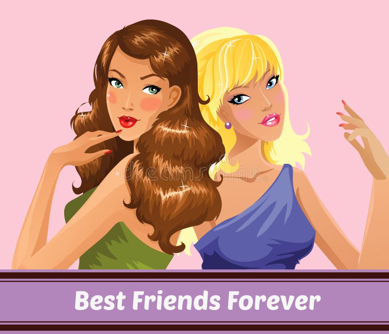 Bff Ilustrações, Vetores E Clipart De Stock – (3,655 Stock