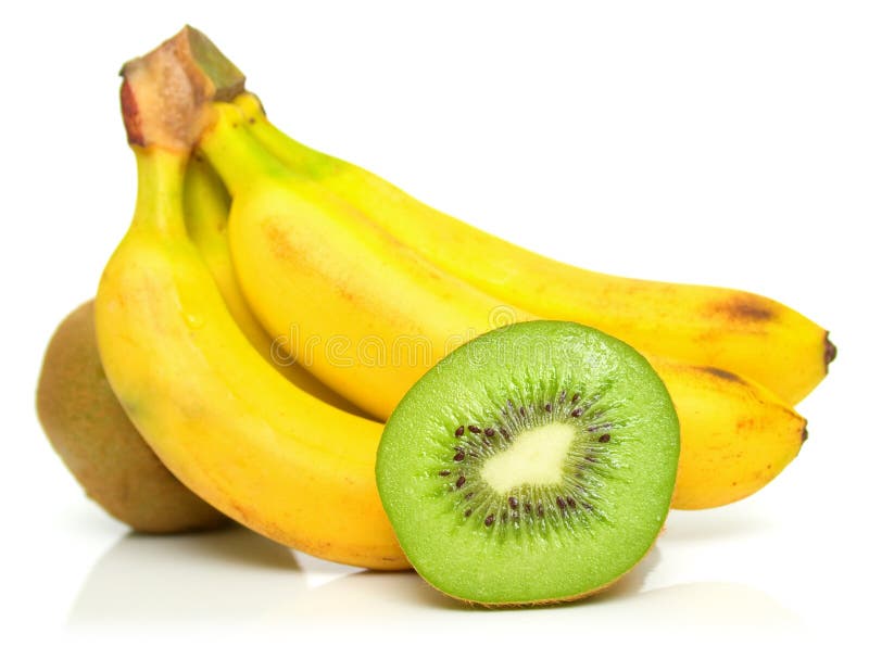 Best kiwi and banana stock image. Image of yellow, cluster 4704429