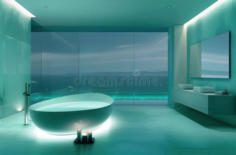 The Best of Modern Bathroom Design Ideas Stock Photo Image of render