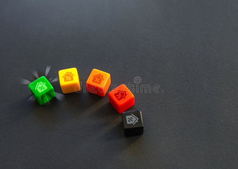 The best mortgage offer. Rating of the best loan conditions in the financial banking market. royalty free stock image