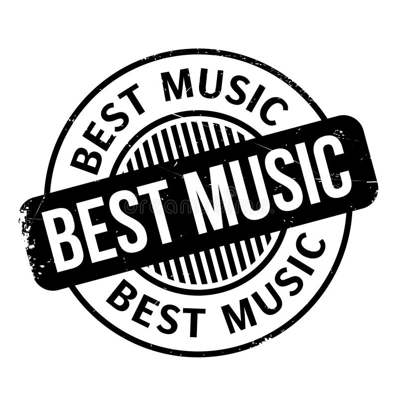 Best Music rubber stamp stock photo. Image of golden - 84407278