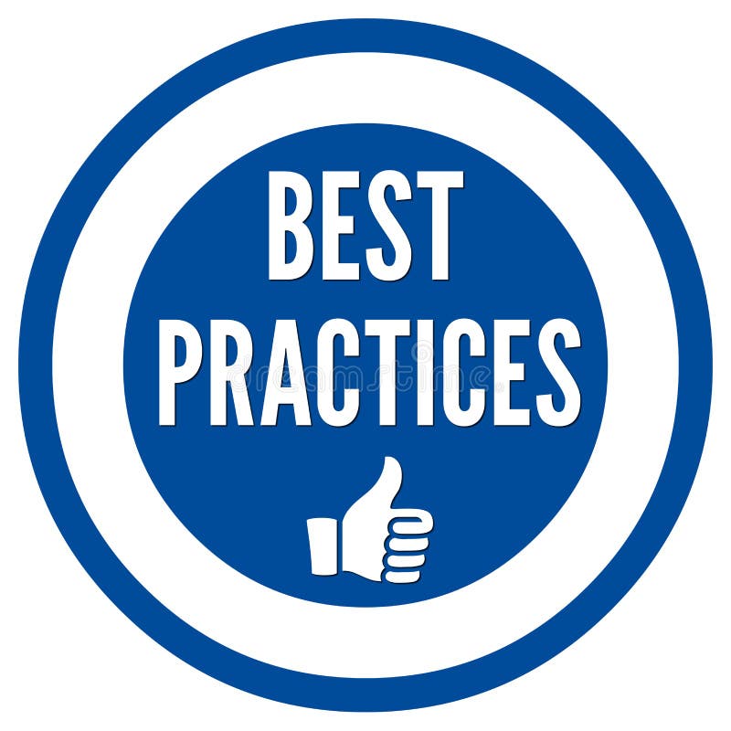 Best practices sign