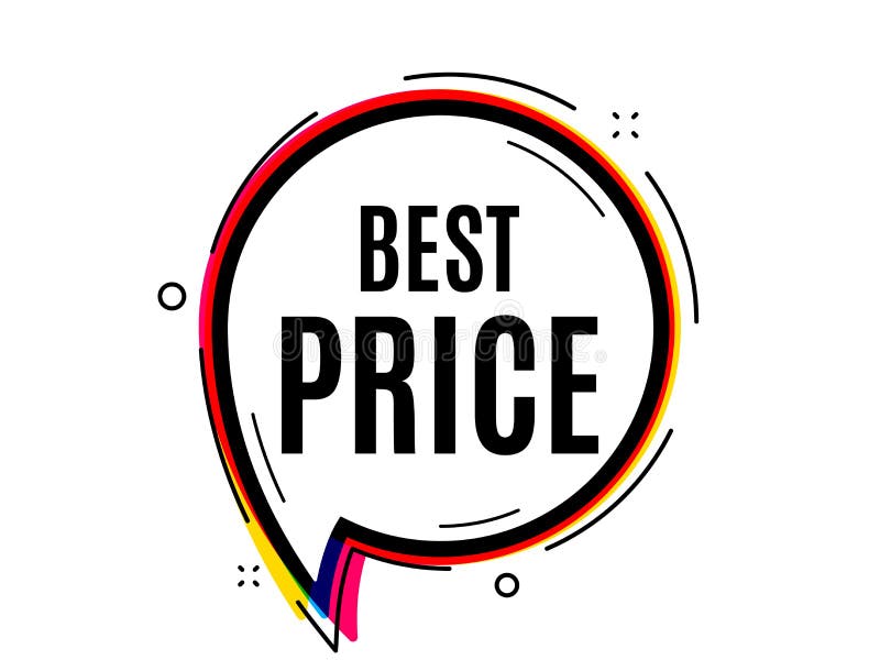 Best Price. Special offer sale sign. Vector royalty free illustration