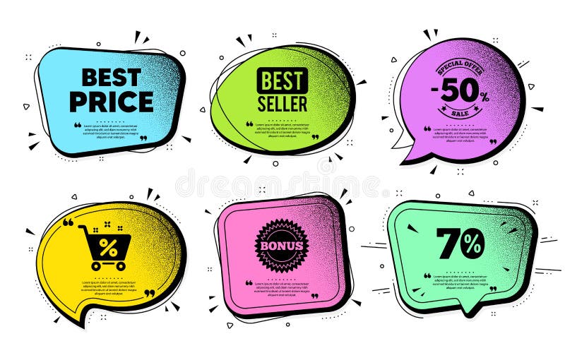 Best Price. Special offer sale sign. Vector stock illustration