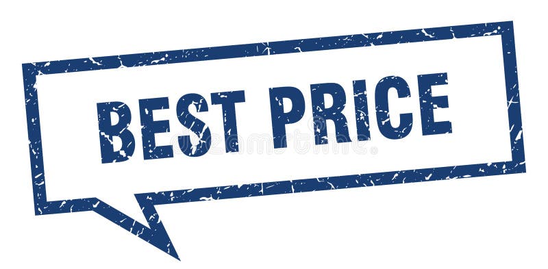 Best price speech bubble. vector illustration