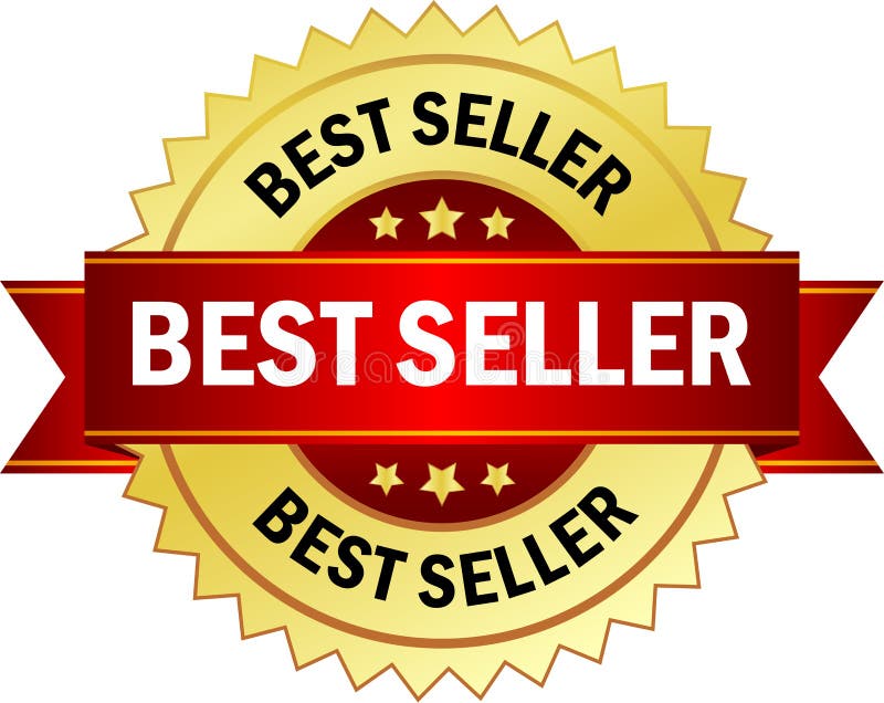Best seller seal stock vector. Illustration of gold - 163050942