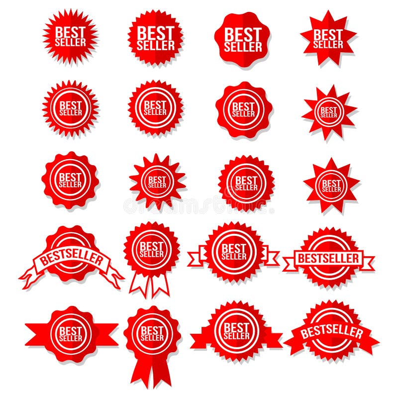 https://thumbs.dreamstime.com/b/best-seller-sign-symbol-red-bestseller-award-icon-set-stars-stickers-certificate-emblem-vector-labels-67695589.jpg